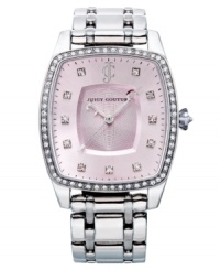 A touch of ladylike color creates a stunning watch from Juicy Couture's Beau collection. A touch of ladylike color creates a stunning watch from Juicy Couture's Beau collection.