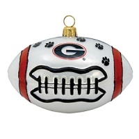 A lovely gift for any University of Georgia fan, the Collegiate Collection designs capture the spirt of the game and feature school colors, logos and slogans. Each ornament is packed in its own black lacquered box.