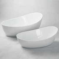 The Nouveau Collection by BIA Cordon Bleu offers square rim plates aptly suited for appetizer, salad and dinner portions. Mix and match the cream-colored porcelain shapes to create unique table settings that are pretty and practical enough for both formal dinners and casual get togethers. Dishwasher and microwave safe. The Nouveau Collection by BIA Cordon Bleu offers square rim plates aptly suited for appetizer, salad and dinner portions. Mix and match the cream-colored porcelain shapes to create unique table settings that are pretty and practical enough for both formal dinners and casual get togethers. Dishwasher and microwave safe.