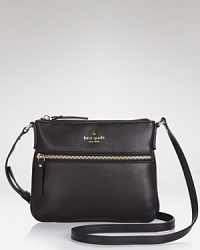 kate spade new york crafts the perfect day-to-night companion with this leather crossbody. Whether you're hitting the town or running errands, it's slim silhouette and easy access pockets are ideal on the go. kate spade new york crafts the perfect day-to-night companion with this leather crossbody. Whether you're hitting the town or running errands, it's slim silhouette and easy access pockets are ideal on the go.