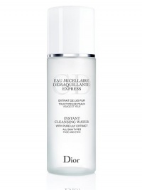 There is no need for water! You can use this with just a cotton pad to remove all makeup and impurities from the skin. Great for on-the-go or those lazy nights when you just can't make it to sink to wash your face! You've got to try it to believe how great it works! 6.7 oz. There is no need for water! You can use this with just a cotton pad to remove all makeup and impurities from the skin. Great for on-the-go or those lazy nights when you just can't make it to sink to wash your face! You've got to try it to believe how great it works! 6.7 oz.