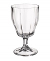 Stemware for every day, any occasion, the Farmhouse Touch goblet features a classic Villeroy & Boch design with a fluted bowl, elegant stem and tapered silhouette, all in dishwasher-safe crystal.