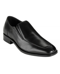 Step to the office in this pair of men's dress shoes with plenty of cool confidence. When you slide into these smooth moc toe men's loafers before heading out for your morning commute, nothing can shake your aura of aplomb. Step to the office in this pair of men's dress shoes with plenty of cool confidence. When you slide into these smooth moc toe men's loafers before heading out for your morning commute, nothing can shake your aura of aplomb.