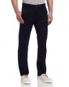 Docker's Men's Alpha Khaki Mission Wash Slim Tapered Flat Front Pant