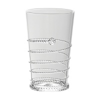 Carefully mouth blown by skilled artisans in the hills of Prague, this highball glass from Juliska showcases an especially fine, delicate texture. Each one features slight variations and individual details characteristic of a handmade piece. Carefully mouth blown by skilled artisans in the hills of Prague, this highball glass from Juliska showcases an especially fine, delicate texture. Each one features slight variations and individual details characteristic of a handmade piece.