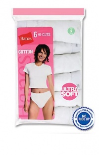 Hanes 6-Pack Cotton Hi-Cut Brief PP43 Hanes 6-Pack Cotton Hi-Cut Brief PP43