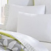 Echo Fan Floral Sheet Set - White - Queen