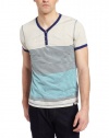 Marc Ecko Cut & Sew Men's Printed Stripe Jersey Knit