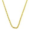 14 Karat Yellow Gold Diamond-Cut Rope Chain (1.4 mm Thick, 18 inch)