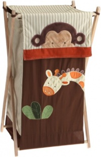 Kids Line Jungle 123 Hamper, Brown Kids Line Jungle 123 Hamper, Brown