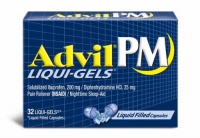 Advil PM Liqui-Gels, 32-Count Boxes (Pack of 2) Advil PM Liqui-Gels, 32-Count Boxes (Pack of 2)