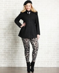 Zip up your style for the cold weather season with Dollhouse's plus size jacket-- it's a must-get! Zip up your style for the cold weather season with Dollhouse's plus size jacket-- it's a must-get!