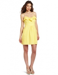 Lilly Pulitzer Women's Carreen Dress, Dandelion Yellow Sweet as Sugar, X-Large