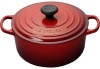 Le Creuset Signature Enameled Cast-Iron 4-1/2-Quart Round French Oven, Cherry