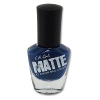 L.A. Girl Matte Finish Nail Polish NL545 Matte Blue Twilight L.A. Girl Matte Finish Nail Polish NL545 Matte Blue Twilight