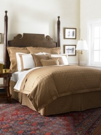 Lauren Suite Ralph Lauren Glen Plaid Frame Euro Sham; White-Camel Lauren Suite Ralph Lauren Glen Plaid Frame Euro Sham; White-Camel