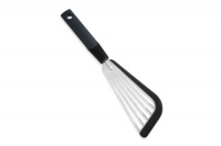 Kuhn Rikon SoftEdge Slotted 12-Inch Spatula, Graphite Edge and Handle Kuhn Rikon SoftEdge Slotted 12-Inch Spatula, Graphite Edge and Handle