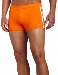Speedo Men's Fashion Xtra Life Lycra Solid Striped Shoreline Square Leg Swimsuit Speedo Men's Fashion Xtra Life Lycra Solid Striped Shoreline Square Leg Swimsuit