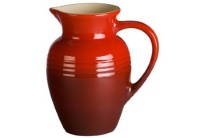 Le Creuset Stoneware 2-1/4-Quart Pitcher, Cherry Le Creuset Stoneware 2-1/4-Quart Pitcher, Cherry