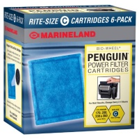 Marineland Penguin 200B/350B/170B/330B Rite-Size C Filter Cartridge 6 pk Marineland Penguin 200B/350B/170B/330B Rite-Size C Filter Cartridge 6 pk