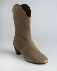 See by Chloé combines the Western trend with downtown, no-frills style in these booties. See by Chloé combines the Western trend with downtown, no-frills style in these booties.