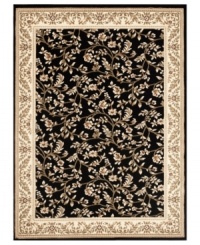 Woven of rich colored threads in a crisp vine and floral motif, the Princeton area rug lends a vintage-inspired look to your floors. Crafted for supreme durability with an ultra-soft finish. Woven of rich colored threads in a crisp vine and floral motif, the Princeton area rug lends a vintage-inspired look to your floors. Crafted for supreme durability with an ultra-soft finish.