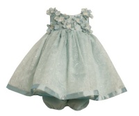 Bonnie Baby-girls Infant Embroidered Dress with Novelty Bodice, Sage, 24 Months Bonnie Baby-girls Infant Embroidered Dress with Novelty Bodice, Sage, 24 Months