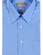 Van Heusen Men's Fitted Wrinkle Free Poplin Solid Shirt
