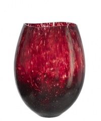Kosta Boda Dino Vase, Burgundy Kosta Boda Dino Vase, Burgundy