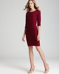 Articulated in a streamlined silhouette, this Sanctuary knit dress proves that subtlety can be statement-making. Articulated in a streamlined silhouette, this Sanctuary knit dress proves that subtlety can be statement-making.