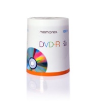 Memorex DVD-R 16x 4.7GB 100 Pack Spindle Printable Memorex DVD-R 16x 4.7GB 100 Pack Spindle Printable