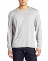 HUGO BOSS Men's Sleepwear L/S Modal Tshirt,Medium Grey,Medium