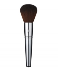 Velvety brush is pure bliss to the touch. Allows powder to effortlessly fuse with the skin. Buildable: moderate to full coverage Velvety brush is pure bliss to the touch. Allows powder to effortlessly fuse with the skin. Buildable: moderate to full coverage