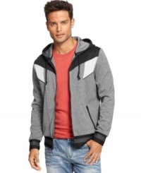 Whether you're at the gym doing lunges or the sofa lounging, this INC International Concepts track jacket will keep you comfortable and stylish. Whether you're at the gym doing lunges or the sofa lounging, this INC International Concepts track jacket will keep you comfortable and stylish.