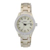 Fossil Women's ES2962 QuartzGolden Dial Aluminum Watch