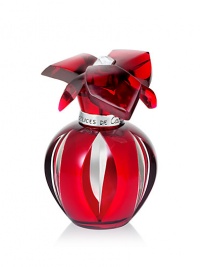 A symbol of utmost femininity, this playful scent shines with timeless luminosity. This distinctive fruity floral blends iced cherry with golden jasmine, housed in a jewel-inspired red bottle. 1 oz. 
