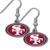 NFL San Francisco 49ers Dangle Earrings