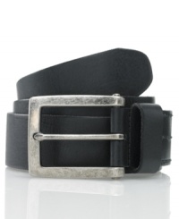 Buckle up and go. This smooth vintage leather belt from Levi's will be your go-to finishing touch for every pair of pants. Buckle up and go. This smooth vintage leather belt from Levi's will be your go-to finishing touch for every pair of pants.