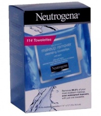 NEUTROGENA Makeup Remover Cleansing Towelettes, 114 Towelettes NEUTROGENA Makeup Remover Cleansing Towelettes, 114 Towelettes