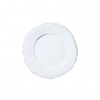 VIETRI LASTRA White Canape Plate VIETRI LASTRA White Canape Plate
