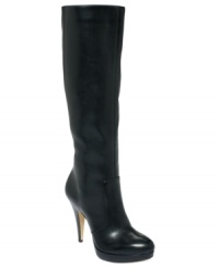 The Galla tall dress boots by INC International Concepts are sophisticated and polished with a heel that's to die for. The Galla tall dress boots by INC International Concepts are sophisticated and polished with a heel that's to die for.