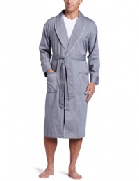 Nautica Men's Captains Herringbone Woven Robe Nautica Men's Captains Herringbone Woven Robe
