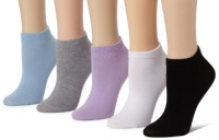 Capezio Women's No Show Liner With 5-pair Pre-pack Socks Capezio Women's No Show Liner With 5-pair Pre-pack Socks