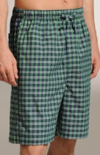 Nautica Men's Ocean Isle Plaid Sleep Short Nautica Men's Ocean Isle Plaid Sleep Short