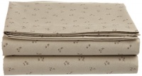 Calvin Klein Home Piccolo Blossom Queen Flat Sheet, Tan Calvin Klein Home Piccolo Blossom Queen Flat Sheet, Tan