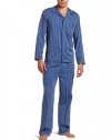 HUGO BOSS Men's Sleepwear Woven Navy PJ Set