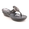 Cole Haan Air Tatum.Thong Platforms Sandals Shoes Black Womens New/Display