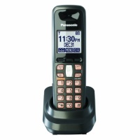 Panasonic KX-TGA641T Extra Handset for the KX-TG64xx Series, Metallic Black Panasonic KX-TGA641T Extra Handset for the KX-TG64xx Series, Metallic Black