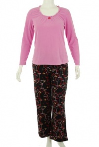 HUE 2 Piece Flannel Sleepwear Set HUE 2 Piece Flannel Sleepwear Set