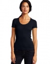 Splendid Women's Always 1x1 Scoop Tee